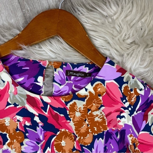 J.McLaughlin Catalyst Palmer Floral Shift Dress - Picture 3 of 10